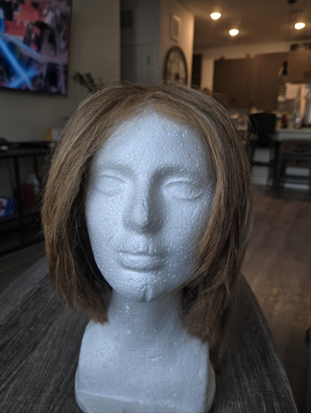 Tony Of Beverly Honey Blonde Lace Front Short Bob Wig